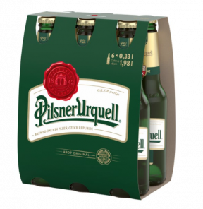 Pilsner Urquell Pivo ležák světlý 6 x 0,33l (1,98l)